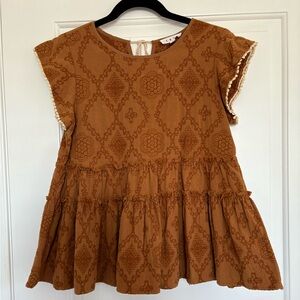 Ruffle Baby Doll Top